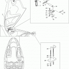 150 Speedster 155 09- storage compartment, front 1