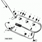 180 Challenger 215 Жгут проводов двигателя