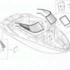 210 Wake 310 09- windshield