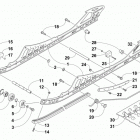 M 6000 SNO PRO 141 GREEN Рельс скольжения и гусеница