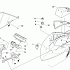 ZR 9000 129 LTD  Green (US) Ветровое стекло и панель инструментов