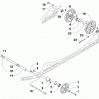 SR VIPER M-TX LE BLUE EARLY BUILD Вспомогательные колеса