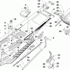 M 7000 SNO PRO 153  Green (US) Тунель ,задний бампер и брызговик