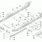 M 6000 ES 141  Green (US) Рельс скольжения и гусеница