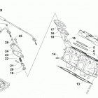 M 6000 SE ES 153 GREEN Цилиндр и головка