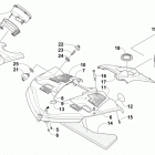 BEARCAT 2000 XT Blue (US), Blue Intl (OS) Console assembly (os)