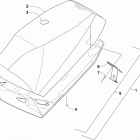 M 9000 SNO PRO 162 Orange (US), Green(US) Сидение