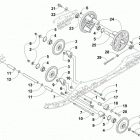 SR VIPER R-TX DX RED Вспомогательные колеса