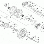 PANTERA 3000 Black (US), Black Intl (OS) Вал приводной трака и тормоза