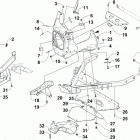 M 9000 SNO PRO 162 Orange (US), Green(US) Передний бампер и рама
