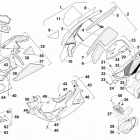 M 6000 ES 141  Green (US) Поддон и обтекатели