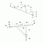 SR VIPER M-TX LE BLUE EARLY BUILD Рычаги подвески и стабилизатор
