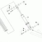 PANTERA 7000 LTD Black (US) Передний амортизатор