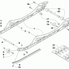 SR VIPER L-TX LE WHITE Рельс скольжения и гусеница