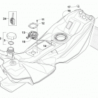 PANTERA 7000 Black (US) Топливный бак