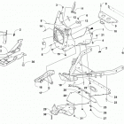 ZR 9000 ET LTD 129   Black (US) Передний бампер и рама