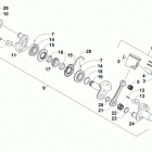 M 6000 SNO PRO 141 GREEN Поршень и коленвал