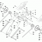 SR VIPER L-TX LE WHITE Задняя подвеска ,задний рычаг