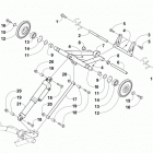 M 7000 LTD 162 Black (US) Задняя подвеска ,задний рычаг
