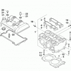 ZR 9000 ET LTD 129   Black (US) Головка цилиндров