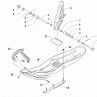 BEARCAT 7000 XT BLUE EARLY BUILD Лыжа