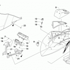 M 8000 HARDCORE LTD 153 Green (OS) Ветровое стекло и панель инструментов