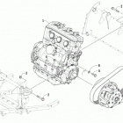 PANTERA 7000 XT LTD Black (US) Опора двигателя и вариатор