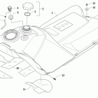 PANTERA 7000 XT LTD BLACK Топливный бак