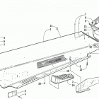 PANTERA 800 EFI ESR Шасси и задний бампер