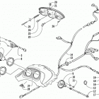 MOUNTAIN CAT 800 Фара и панель инструментов