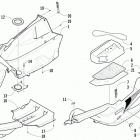 ZR 440 SNO PRO Обтекатель и передний бампер