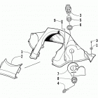MOUNTAIN CAT 800 EFI Панель приборов и датчики