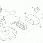 ZR 440 SNO PRO Воздушный глушитель