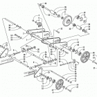 BEARCAT WIDE TRACK Шарнирные салазки рамы