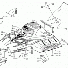 MOUNTAIN CAT 1000 Капот и ветровое стекло