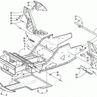 Z 370 Передняя рама и подножки