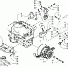 Z 570 Опора двигателя и вариатор