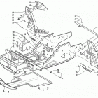 Z 570 Передняя рама и подножки