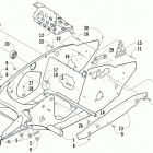 ZR 440 SNO PRO Передняя рама и подножки