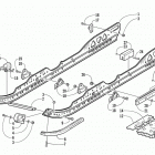 MOUNTAIN CAT 800 Рельс скольжения и гусеница
