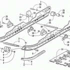 ZL 600 EFI SS Рельс скольжения и гусеница