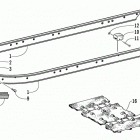 Z 570 Рельс скольжения и гусеница