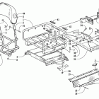 BEARCAT WIDE TRACK Rack, backrest, hitch, and taillight assemblies