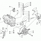 Z 440 (ES) Опора двигателя и вариатор