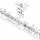 ZRT 600 Поршень и коленвал