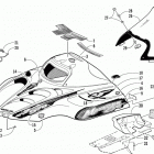 MOUNTAIN CAT 570 Капот и ветровое стекло