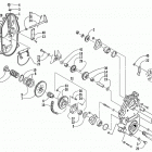 MOUNTAIN CAT 600 EFI Drive  /  reverse dropcase assembly (optional)