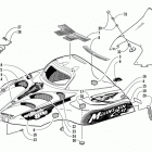 MOUNTAIN CAT 800 EFI Капот и ветровое стекло