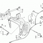 Z 440 SNO PRO Консоли, переключатели, электропроводка в сборе