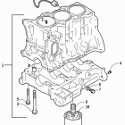 4-STROKE TRAIL Cylinder block  /  base assembly